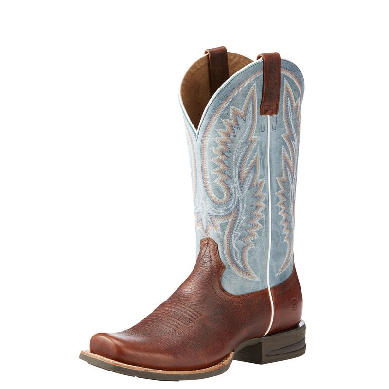 Ariat Relentless Advantage - Western Laarzen Bruin / Zilver Heren - 36706-187